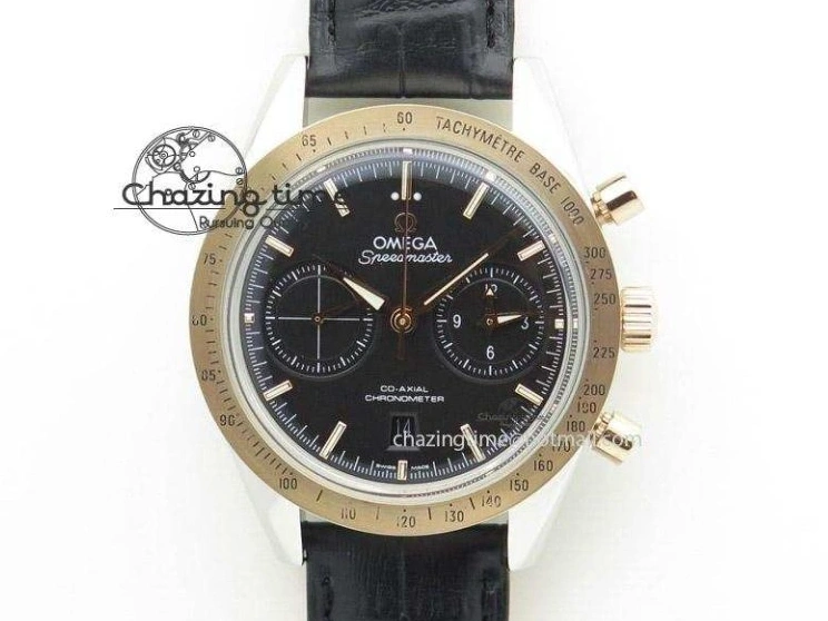 0109 Planet Ocean 39.5mm Black Ceramic Bezel SS VSF 1:1 Best Edition Black Dial on SS Bracelet A Stretchable 7890